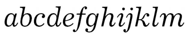 Journal Italic FONT