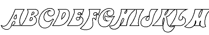 Jolly Roger N***d Font UPPERCASE