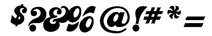 Jolly Roger Regular Font OTHER CHARS