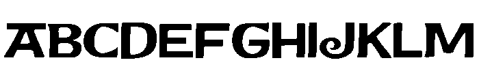 Jongleur Medium Font UPPERCASE