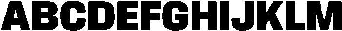 JpAl10 Black otf (900) Font UPPERCASE