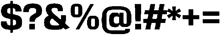 JpAl10-Bold otf (700) Font OTHER CHARS