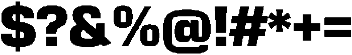 JpAl10 Extra Bold otf (700) Font OTHER CHARS