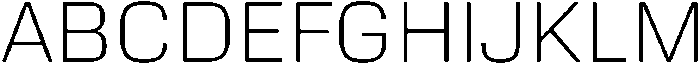 JpAl10 Light otf (300) Font UPPERCASE