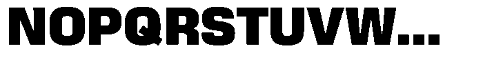 Jp Al10 Black Font UPPERCASE