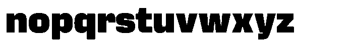 Jp Al10 Black Font LOWERCASE
