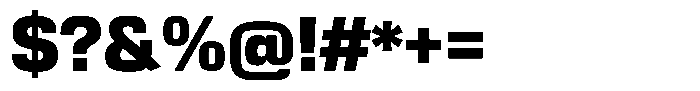 Jp Al10 Extra Bold Font OTHER CHARS
