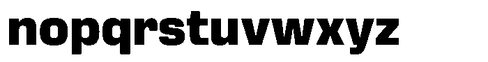 Jp Al10 Extra Bold Font LOWERCASE