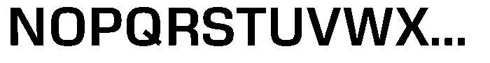 Jp Al10 Semi Bold Font UPPERCASE