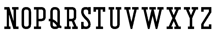 JQKAs Wild Font UPPERCASE