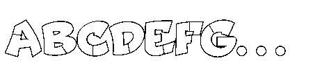 Jraot 3D Graffiti Jraot Outline FONT
