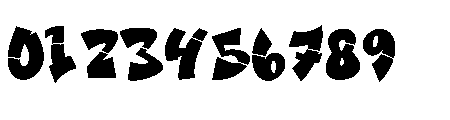 Jraot 3D Graffiti Jraot Regular Font OTHER CHARS