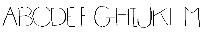jsbthinandchunky Font UPPERCASE