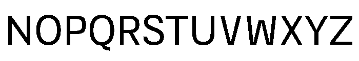 JSTNodigSans Regular Font UPPERCASE