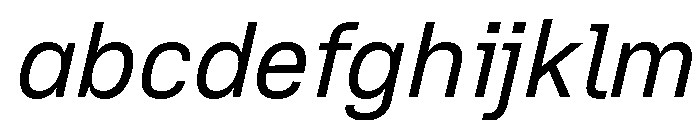 JSTNodigSans RegularSlanted FONT