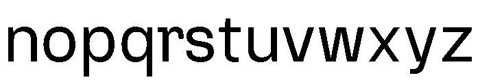 JSTNodigSans Regular Font LOWERCASE
