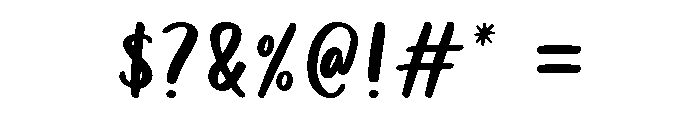 JT DailyCalm Font OTHER CHARS