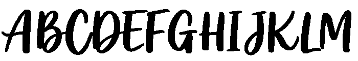 JT DailyCalm Font UPPERCASE