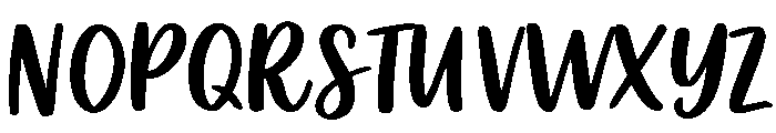 JT DailyCalm Font UPPERCASE