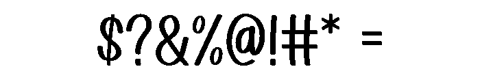 JT RoseCake Font OTHER CHARS