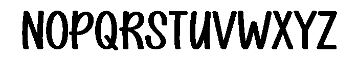 JT RoseCake Font UPPERCASE