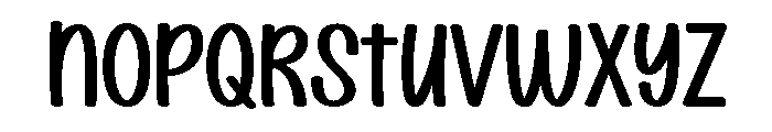 JT RoseCake Font LOWERCASE