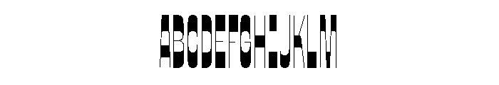 Jt Bloore Regular Font UPPERCASE