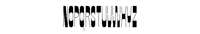 Jt Bloore Regular Font UPPERCASE