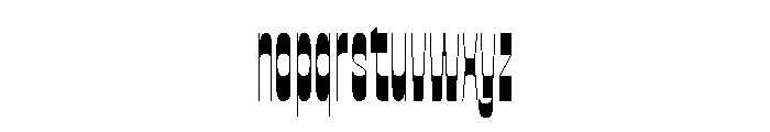 JtBloore-Regular Font LOWERCASE
