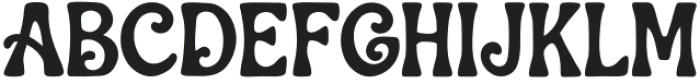 JT CamelFunky Regular otf (400) Font UPPERCASE