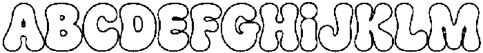 JT CuteMist Outline Regular otf (400) FONT