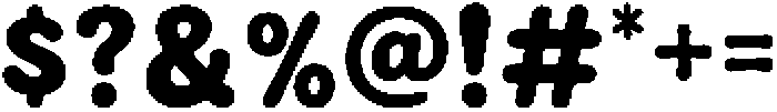 JT CuteMist Regular otf (400) Font OTHER CHARS