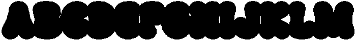JT CuteMist Shadow Regular otf (400) Font UPPERCASE