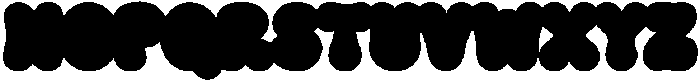 JT CuteMist Shadow Regular otf (400) Font LOWERCASE