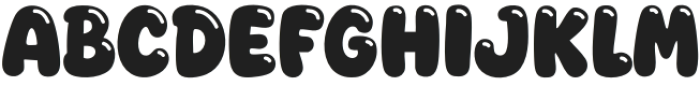 JT DaisyNoah Bubble Regular otf (400) Font UPPERCASE