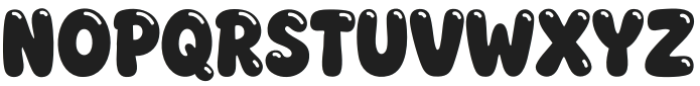 JT DaisyNoah Bubble Regular otf (400) Font UPPERCASE