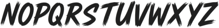 JT QuickBrush Regular otf (400) Font UPPERCASE