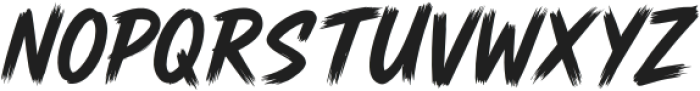 JT QuickBrush Regular otf (400) Font LOWERCASE