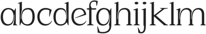 JT Rejiro Extra Light otf (200) Font LOWERCASE