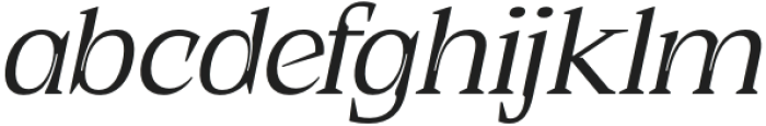 JT Rejiro Light Oblique otf (300) Font LOWERCASE