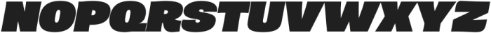 JT Remillo Black Italic otf (900) Font UPPERCASE