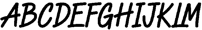 JT RileySmith Regular otf (400) Font UPPERCASE