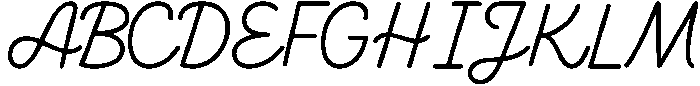 JT SelinaDaniel Script Regular otf (400) Font UPPERCASE