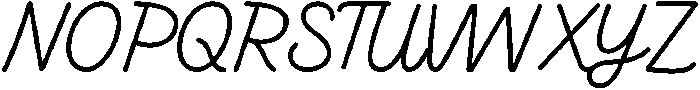 JT SelinaDaniel Script Regular otf (400) Font UPPERCASE
