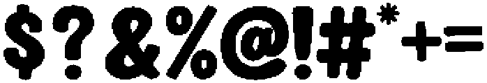 JT WildCake Regular otf (400) Font OTHER CHARS