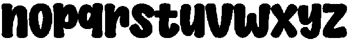 JT WildCake Regular otf (400) Font LOWERCASE