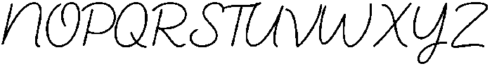 JT WildDaisy Script Regular otf (400) Font UPPERCASE