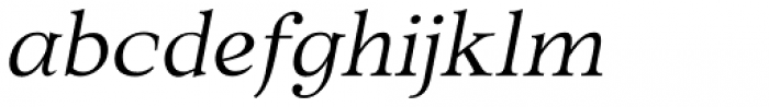 JT Alvito Light Italic Font LOWERCASE