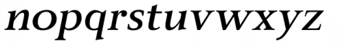 JT Alvito Semi Bold Italic Font LOWERCASE