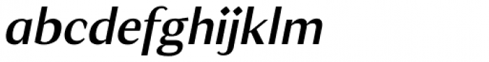 JT Douro Sans Regular Italic Font LOWERCASE